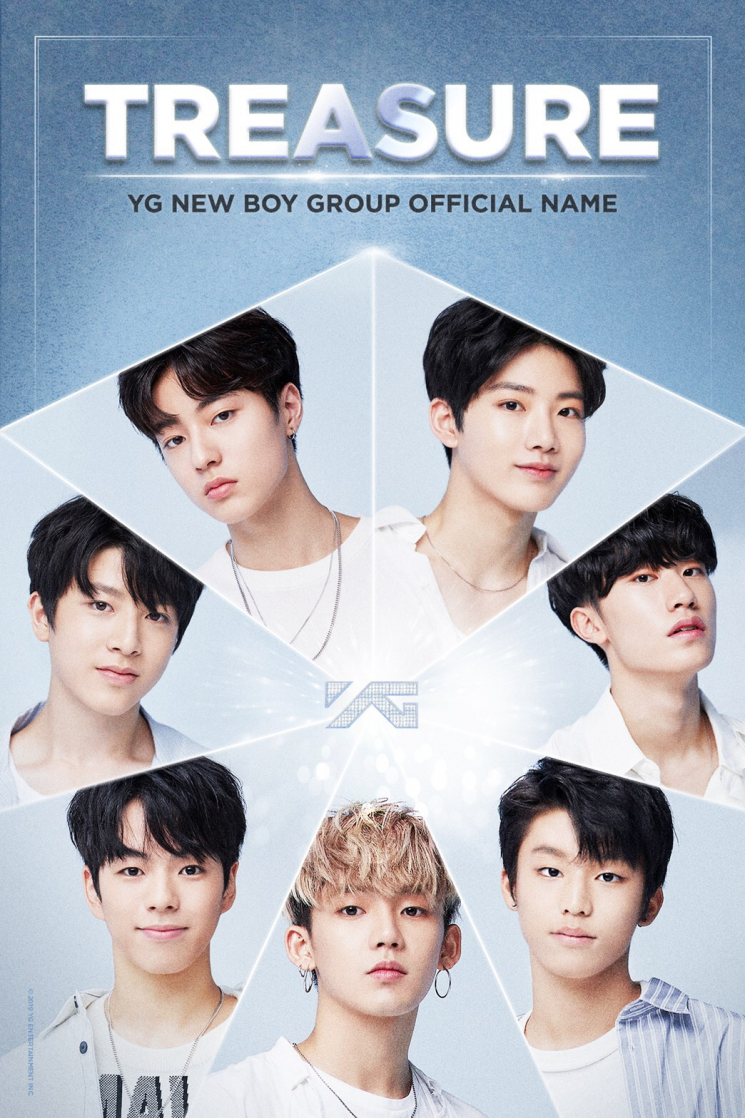 YG의 신인 그룹 '트레저' (사진=YG 제공