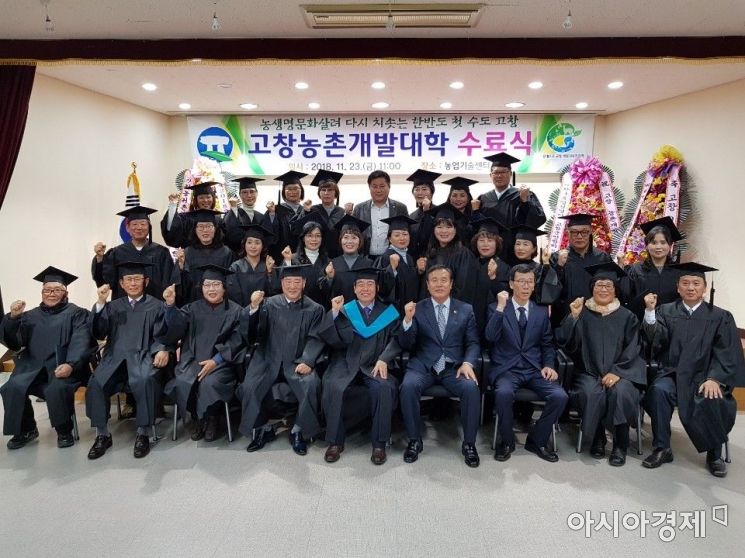 고창군, 농촌개발대학 신입생 모집…내달 21일까지