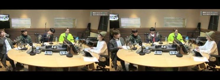 '정오의 희망곡 김신영입니다' 그룹 딕펑스 / 사진=MBC 보이는 라디오