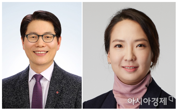 김민환(왼쪽) 전 LG화학 전무와 최현수 깨끗한나라 전무(오른쪽)가 깨끗한나라 신임 대표로 내정됐다.