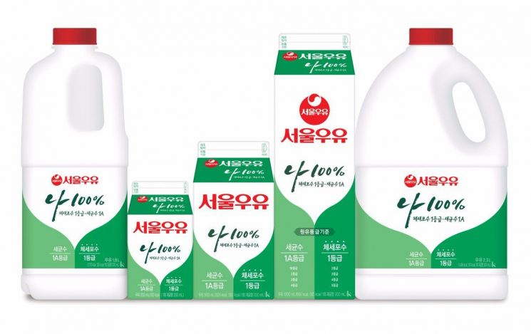 [2019 아시아소비자대상]체세포수 1등급 원유로 건강함 더한 서울우유 '나100%'