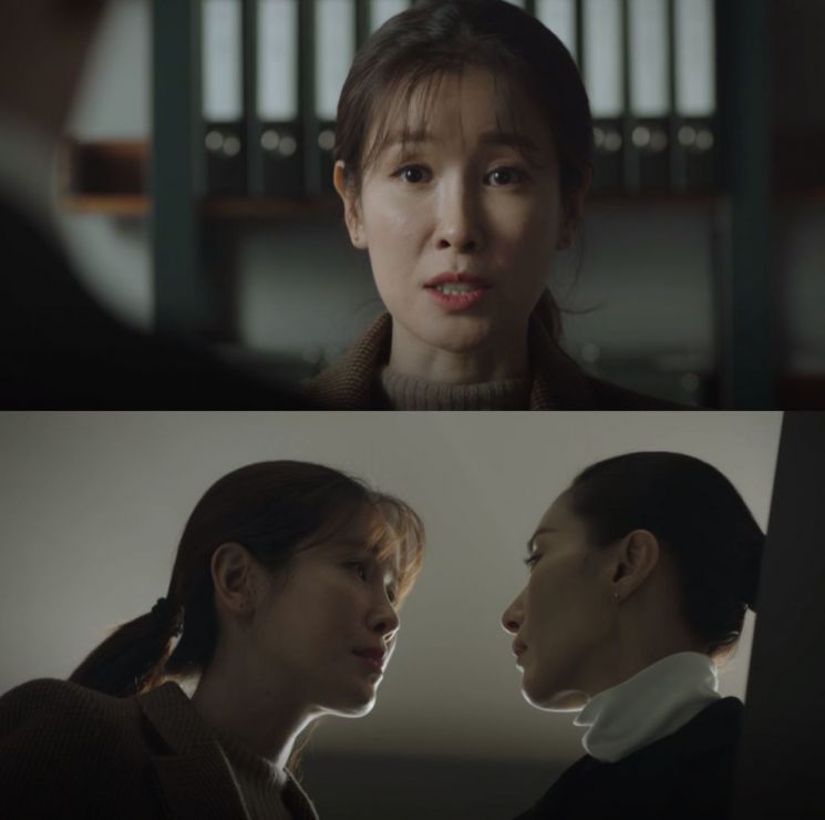 JTBC 'SKY 캐슬' 이수임 역의 이태란. 사진=방송 화면 캡처
