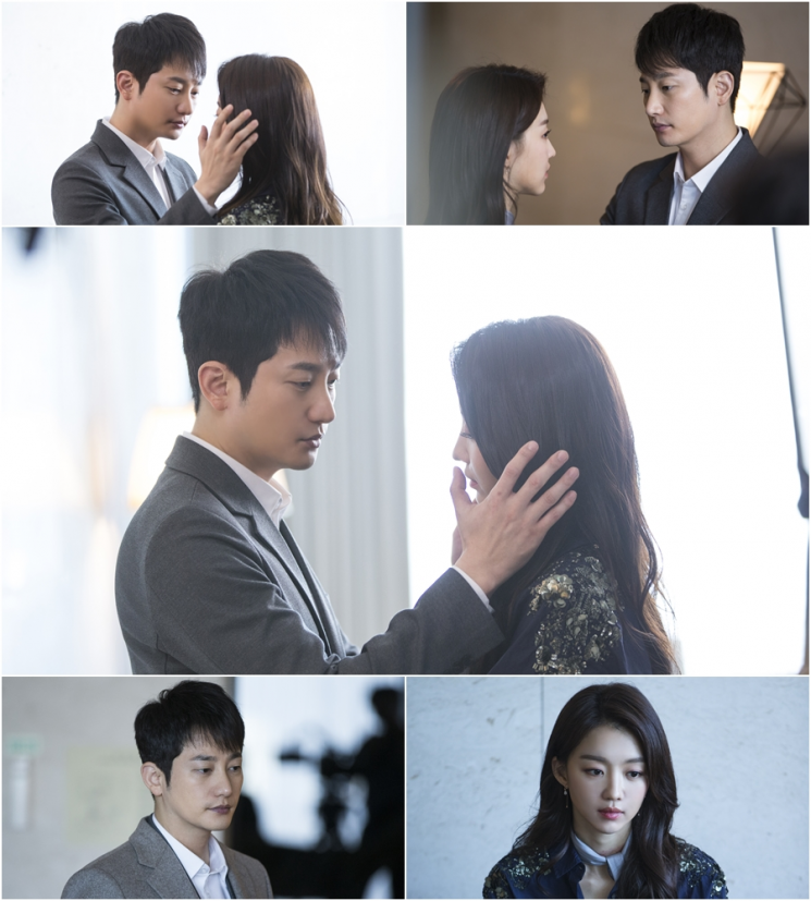 '바벨' 박시후·장희진 아슬아슬한 '어른 키스' 시전 1초 전 포착…격정적 키스 