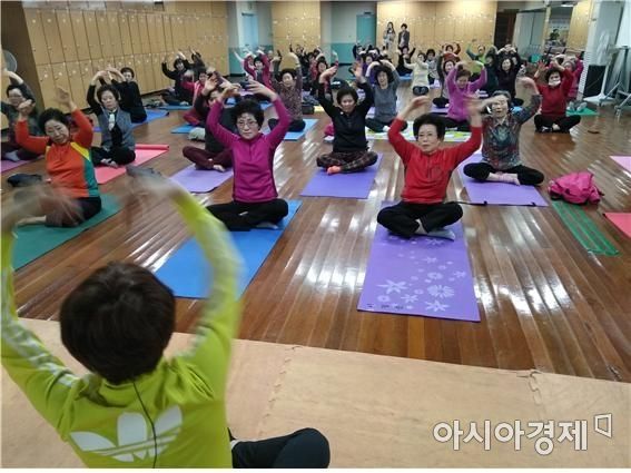 광주 서구, 건강운동 프로그램 회원 모집