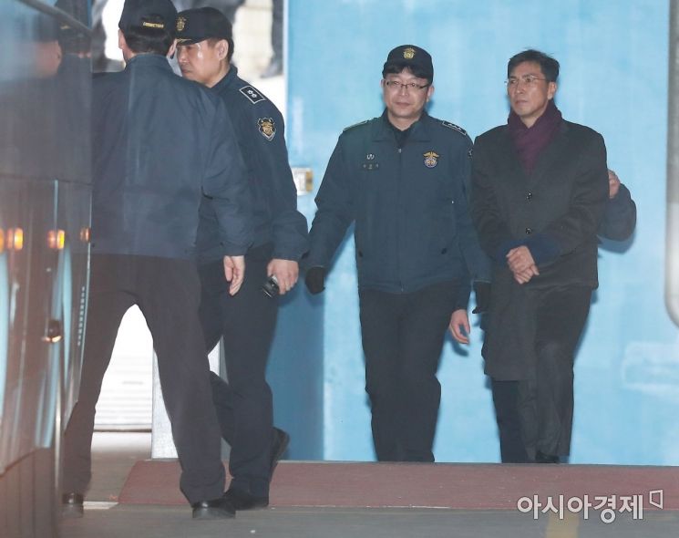 [포토] '비서 성폭행' 안희정 2심 실형...법정구속