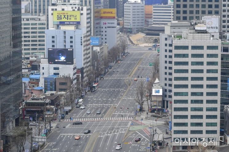 [포토] 한산한 남대문로