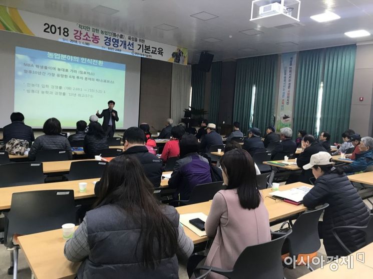 광양시, 농업 선도할 ‘강소농(强小農)’ 교육생 모집