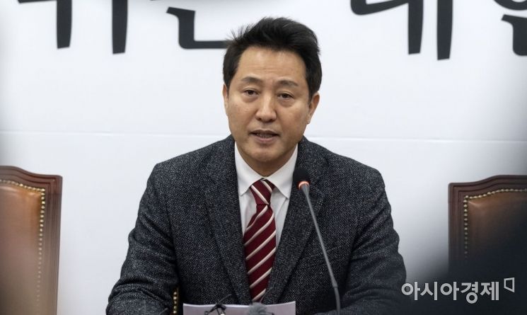 '보이콧 공조' 깨진 한국당 당권주자, 오세훈 출마선언