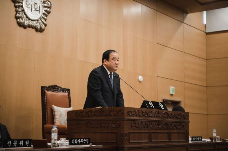 고양석 광진구의회의장 "신뢰받는 참된 의회 만들겠다"