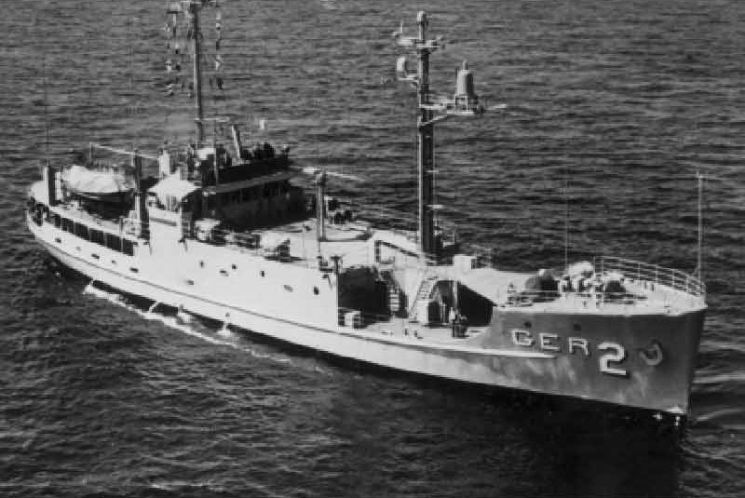 1968년 미 해군 함정 푸에블로호는 원산 앞바다에서 임무 수행 중 북한군의 공격을 받고 나포됐다.