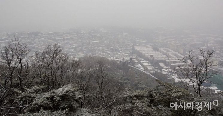 [포토] 전국 곳곳 눈 
