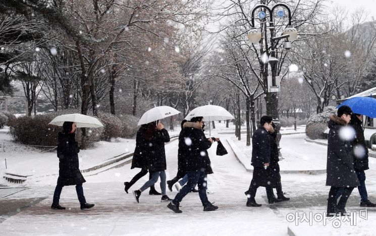 [포토] 눈 내리는 서울