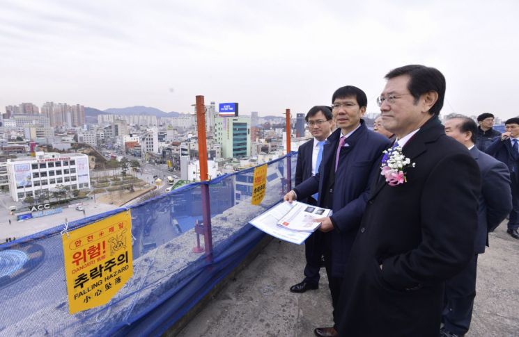 광주시, 전일빌딩 리모델링사업 기공식 개최