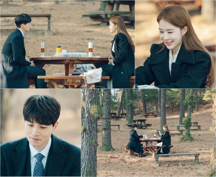 '진심이 닿다' 이동욱-유인나, '피크닉 데이트' 포착…로맨스 기대 폭등