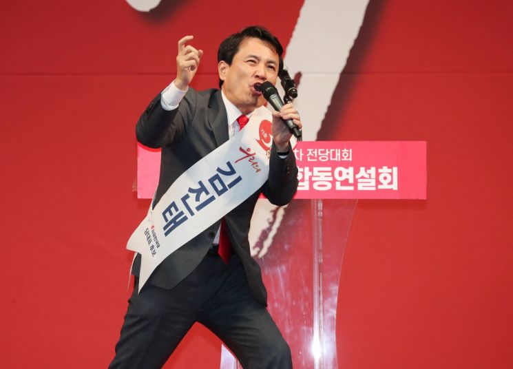 김진태 "한국당 지지율 하락, '5·18 논란' 때문 아냐…내부 총질 그만"
