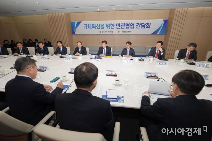 [포토]규제혁신 추진상황 논의