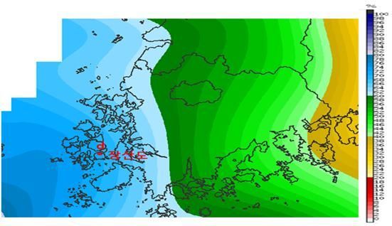 장산도에 비…인공강우 실험 희망 봤다