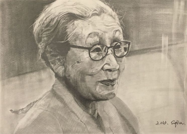 [박병희의 갤러리 산책] 위안부 할머니 그린 '연필 다큐'