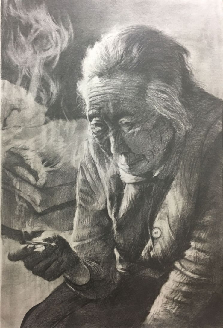 [박병희의 갤러리 산책] 위안부 할머니 그린 '연필 다큐'