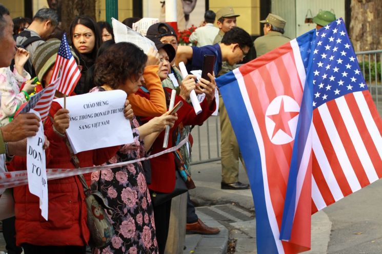 [포토] "트럼프 김정은" 환영합니다