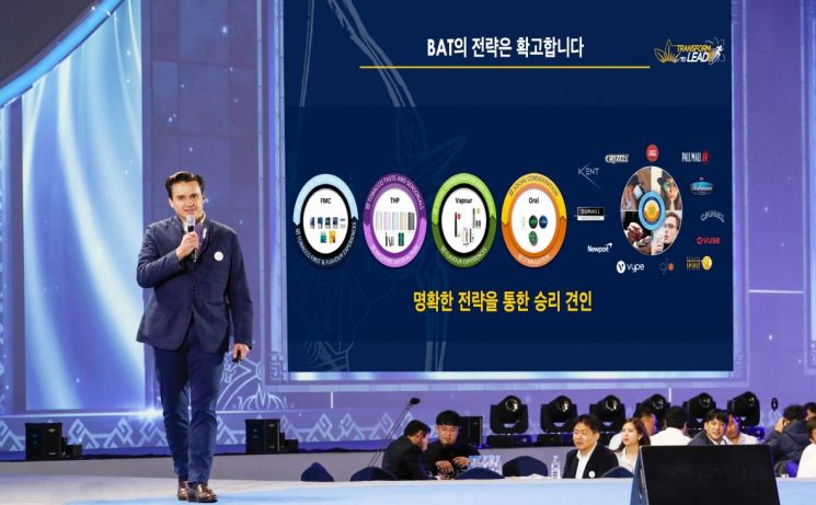 쥬에리 BAT 사장 "유해성 저감 제품 출시…한국 담배시장 변화 이끌 것"