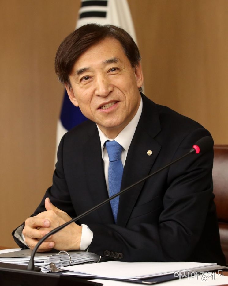 [포토] 금통위 참석한 이주열 한국은행 총재