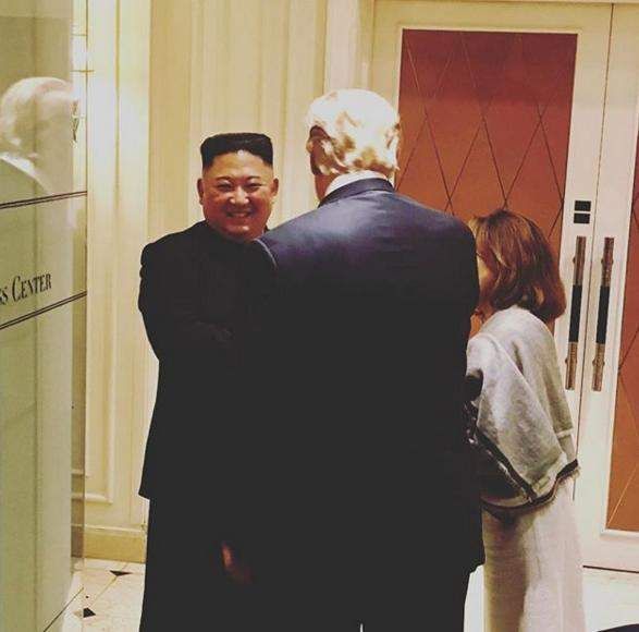 도널드 트럼프 미 대통령과 김정은 북한 국무위원장.