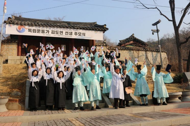 [포토]서울 강서구, 100년 전 3.1운동 재현