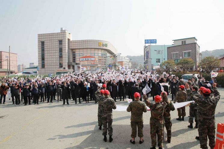 무안군, 3·1만세운동 100주년 기념식 및 재현행사 개최