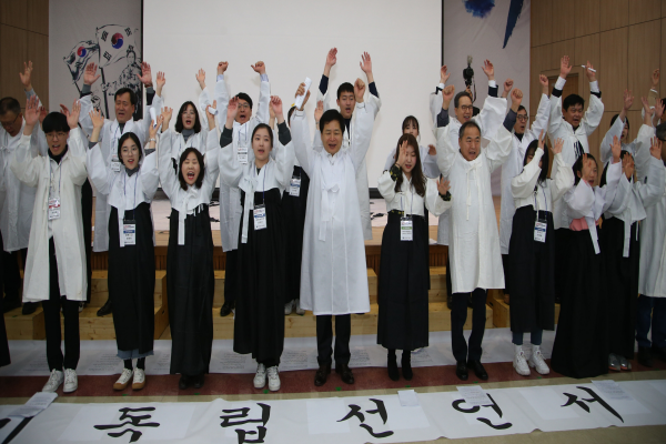 전남교육청 ‘3·1운동 100주년, 독서토론열차’ 행사 개최