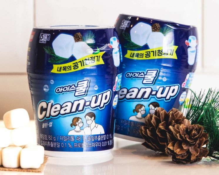 "미세먼지로 답답한 목 상쾌하게"…해태제과, 아이스쿨 클린업 출시