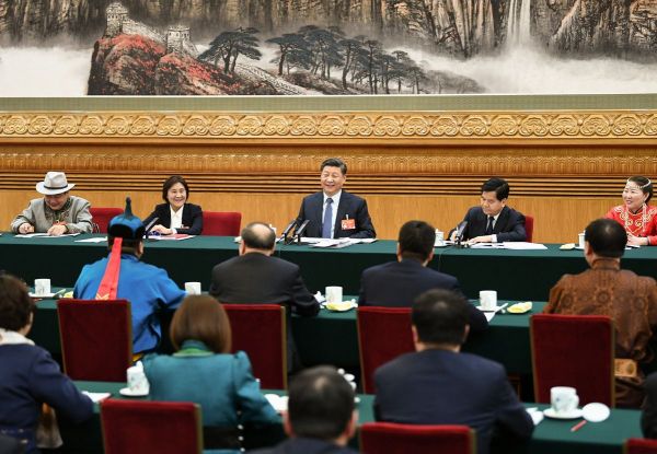 시진핑, 전인대 패널토론에서 환경보호 강조
