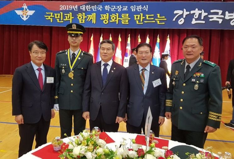 전남대 ROTC 임관식, 박원철 소위 대통령상 수상