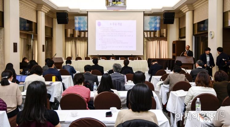 [포토]이상헌 국제노동기구 고용정책국장 주제발표