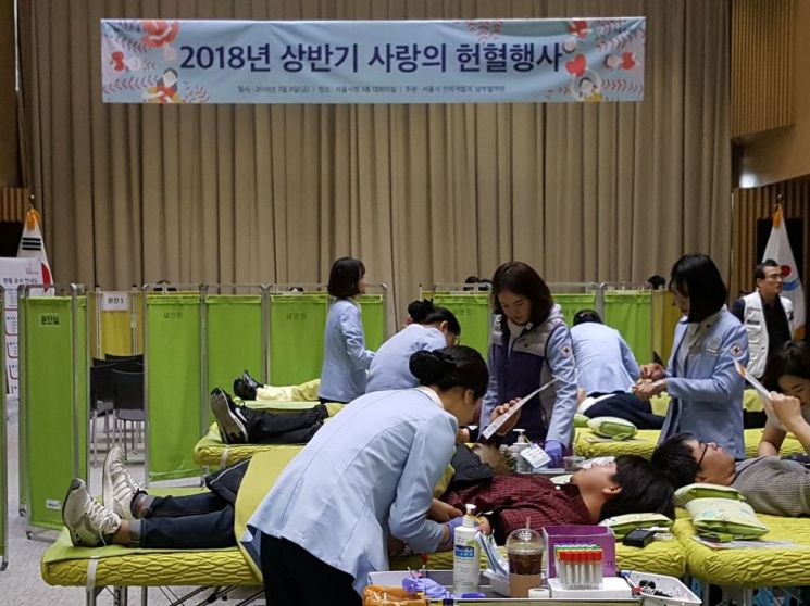 서울시, 8일 직원 자발적 참여 ‘사랑의 헌혈’ 행사