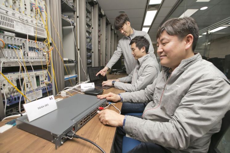 KT, 랜(LAN) 기반 아파트·빌딩서도 5기가 인터넷 서비스