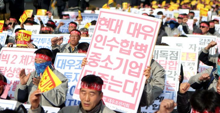 현대重그룹, 대우조선해양 인수 실사 착수…현장실사 시기는 미정