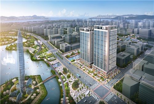 창문 열면 호수공원과 시티타워가 눈앞에... 오피스텔 ‘청라 리베라움 더 레이크 플러스’ 분양