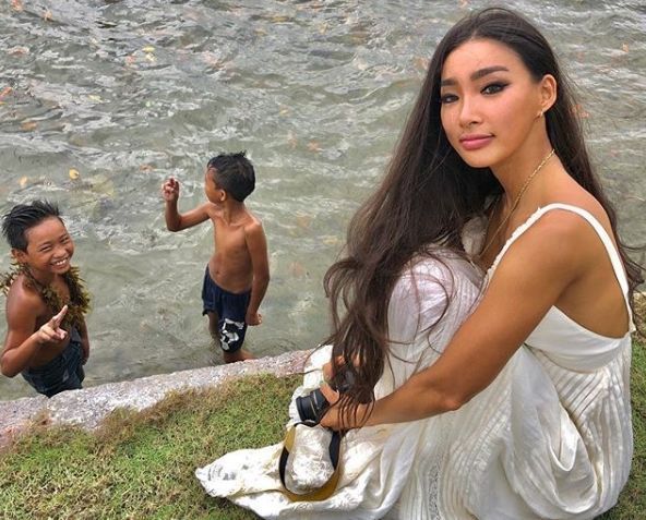 [포토] 문가비 '정글서 피어난 상큼함'