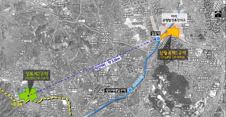 '성북2' 보존, '신월곡1'로 용적률 이양…서울시, '결합정비사업' 나선다