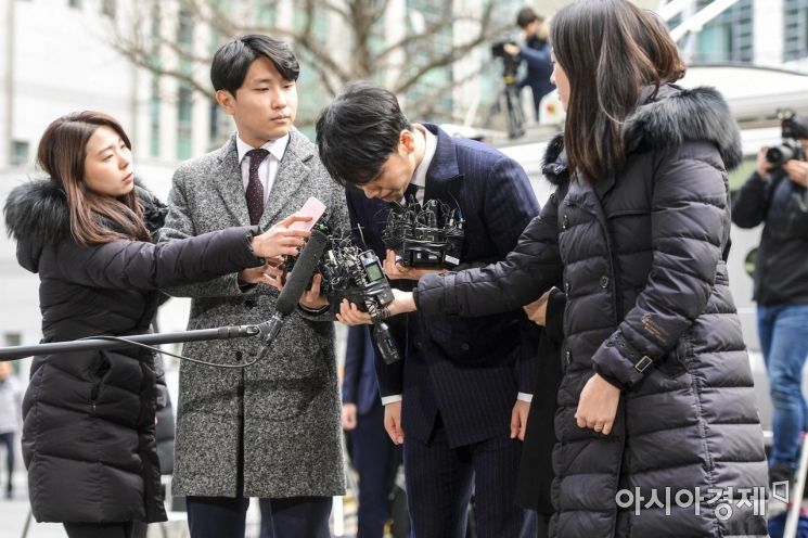 [포토]경찰출석한 승리