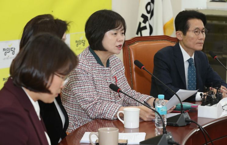 이정미 정의당 대표. 사진=연합뉴스