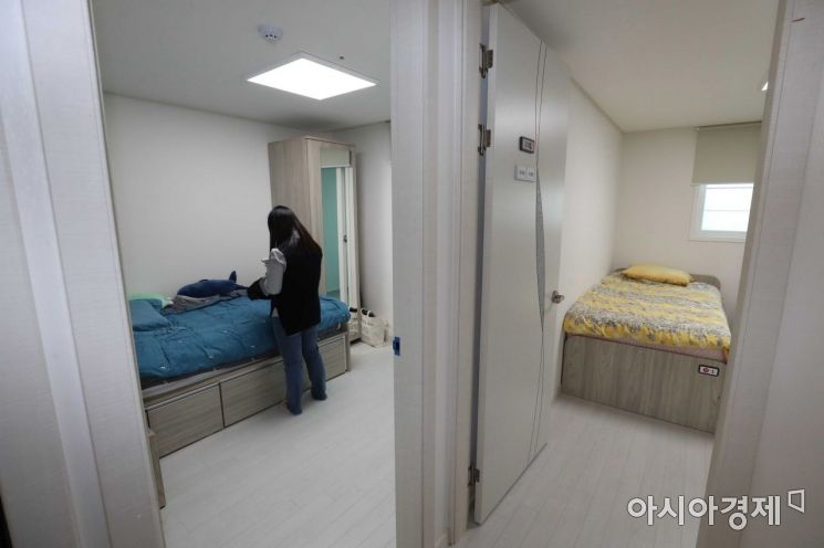 [포토]기숙사형 청년주택 내부 공개