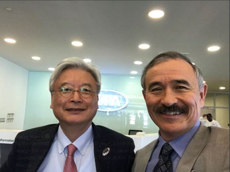 <출처=해리 해리스 주한 미국 대사 트위터 캡처>