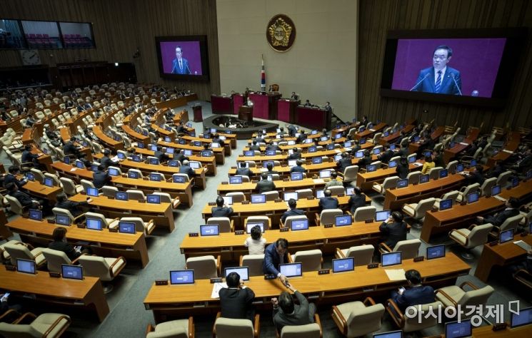 [포토] 민주평화당, 비교섭단체대표연설
