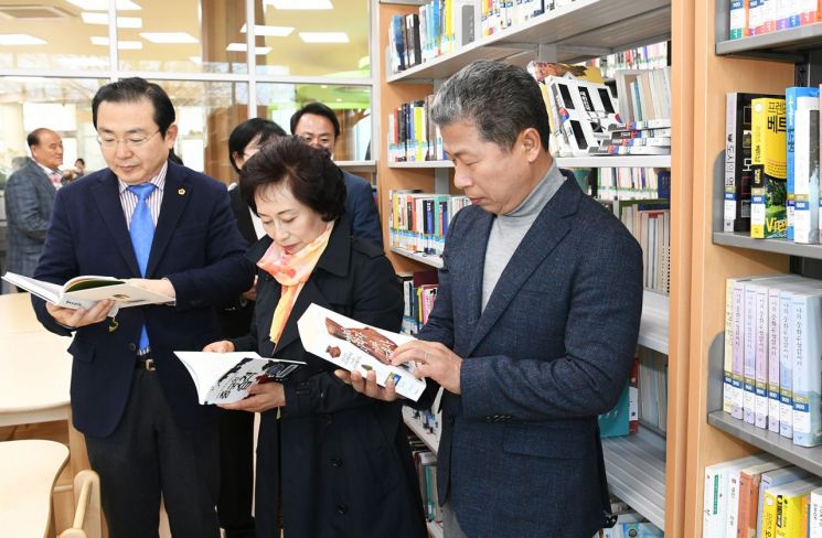 [포토] 광주 서구, 어린이 생태학습도서관 재개장