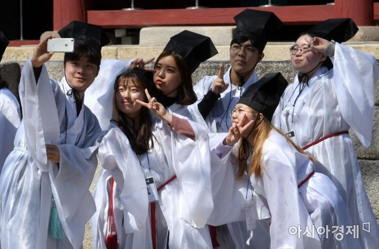 [포토] 성균관 신입생의 첫 발