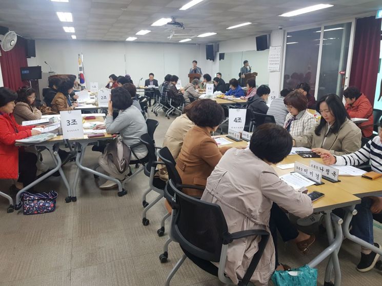 [포토]  광주 서구 풍암동 행정복지센터 통장단 워크숍 개최