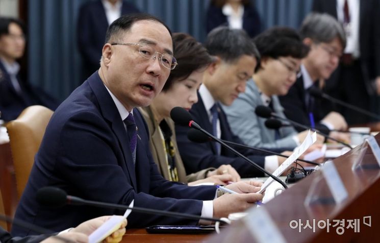 [포토] 발언하는 홍남기 부총리