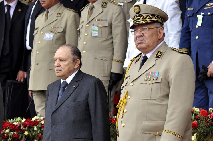 알제리 육군참모총장, '82세 대통령' 부테플리카 퇴진 압박